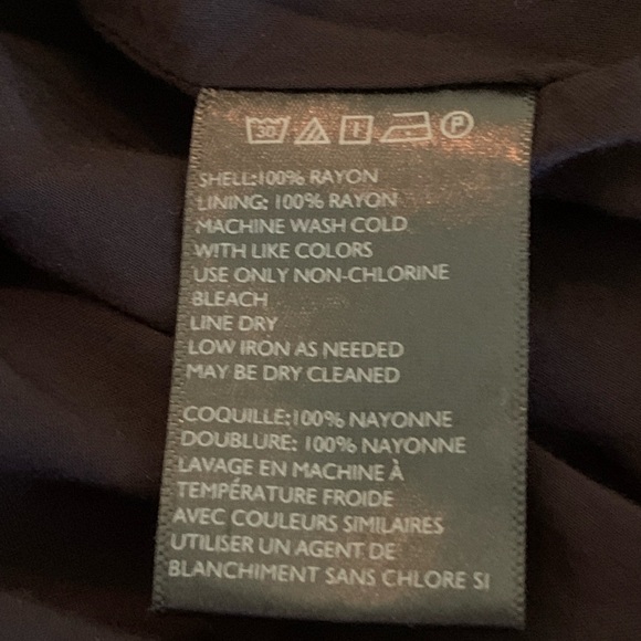 Ecote Dress Cutout Back Black And White Retro Print Rayon Size Small - Picture 10 of 10